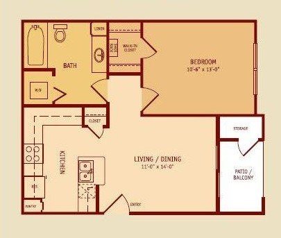A1 floor plan
